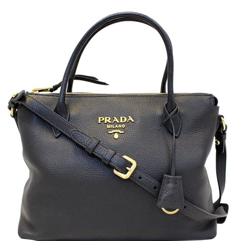 Prada leather tote bag